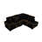 93'' Reversible Modern Upholstered L-Shape Sectional Sofa-371120049