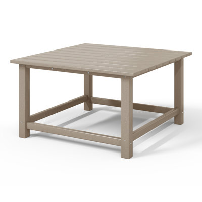 Table basse carrée en polyuréthane 31 po Laguna