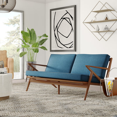 Zach 64" Flared Arm Sofa