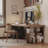 Simple Solid Wood Desk/Long Table-184287582