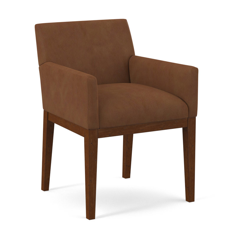 Upholstered Arm Chair, Applause Bravo, White