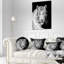 Coussin lombaire en bengal tiger animal staring