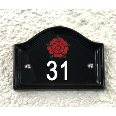 Walsham 16.5cm H Ceramic House Number
