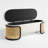 Creative Rattan Decorative Solid Wood Storage Ottoman
