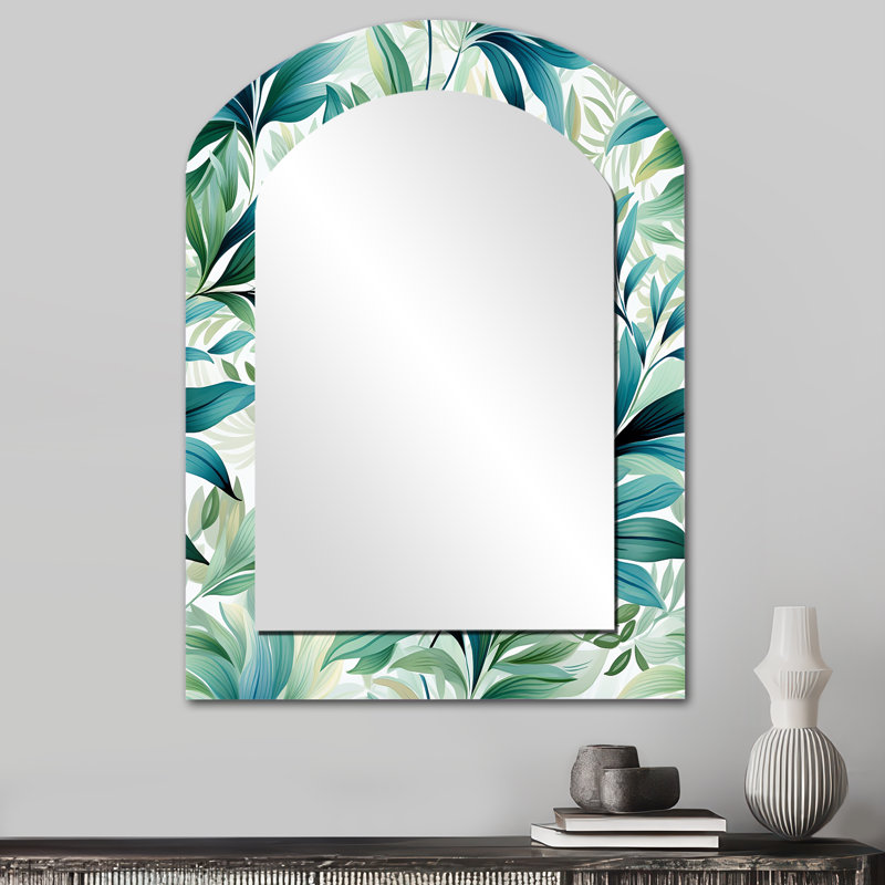 Oally Oceanic Foliage Botanical Pattern - Tropical, 34 po x 25 po