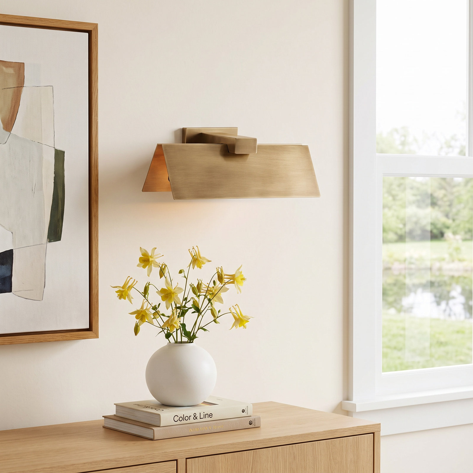 Rosaria 2-Light Flush Mount Sconce