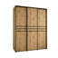 Cannes X 3 Door Steel Wardrobe