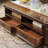 Solid wood minimalist coffee table