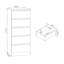 Malvern 5 Drawer Narrow Chest