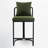 Cindina 26'' Chenille Counter Stools With Backrest & Metal Frame, Modern Upholstered Bar Chairs For Kitchen Island-115464521