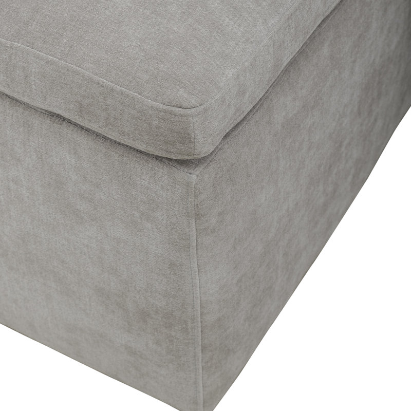 Faouzi Accent Dining Chair W/ Casters, Brown Polyester