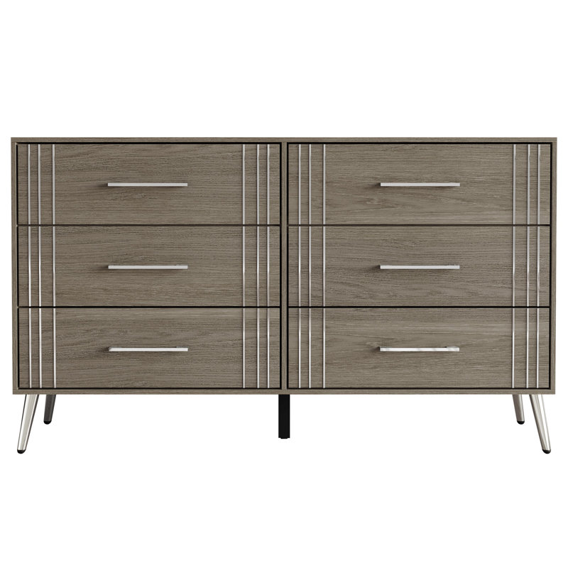 Carbajal 6 Drawer Dresser