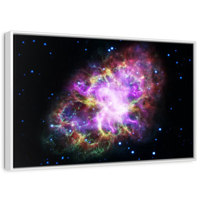 Sparkling Crab Nebula