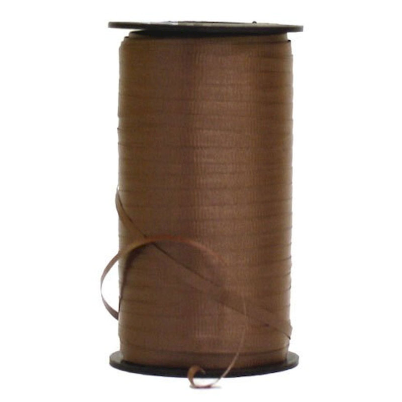 Ruban uni Royal Curling, Brun chocolat