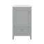 Meuble-lavabo de 20 po avec lavabo, meuble-lavabo en bois massif avec tiroir, support de rangement et porte à fermeture douce-319692133
