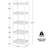 Etagere 3/4/5 Shelves Bookcase, Small Bookshelf for Living Room, Bedroom or Bathroom-2057289418-2080242387