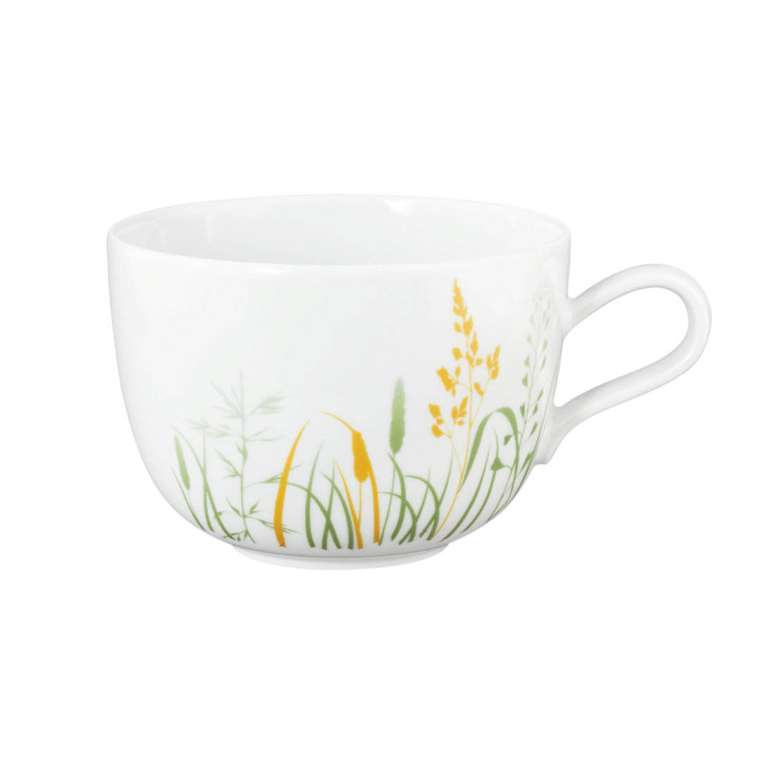 Seltmann Weiden Milchkaffeeobertasse 0,38 l Liberty Meadow Grasses green