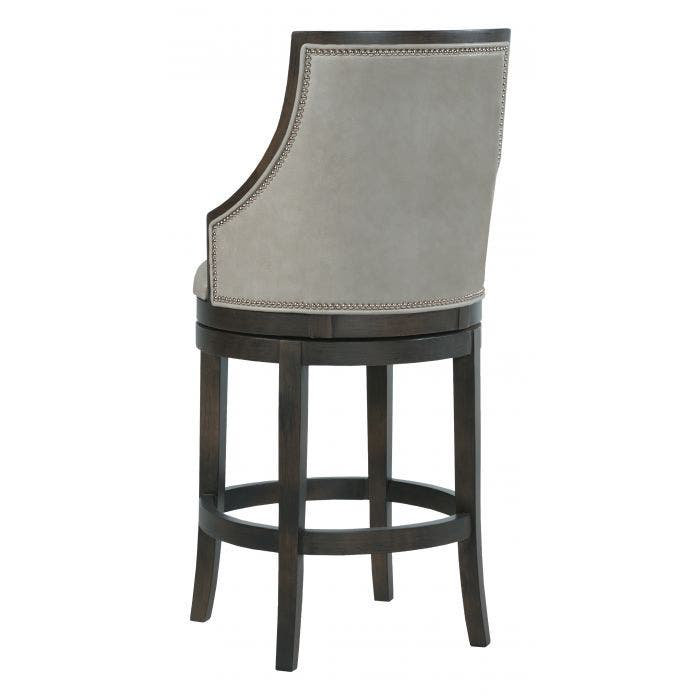 Tabouret pivotant Robroy, Tabouret de bar (siège d'une hauteur de 30 po), Espresso, Colombe 1183