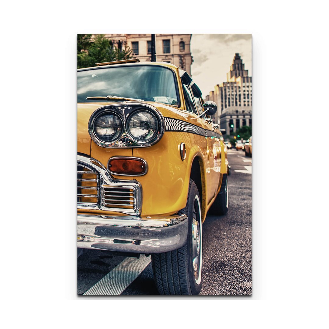 Leinwandbild Classic Yellow Cab