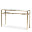 47.05'' W Glass Console Table