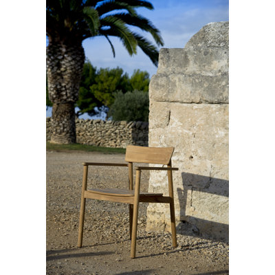 Jasara Wood Outdoor Lounge Chair , Sunbrella® Cushions Included