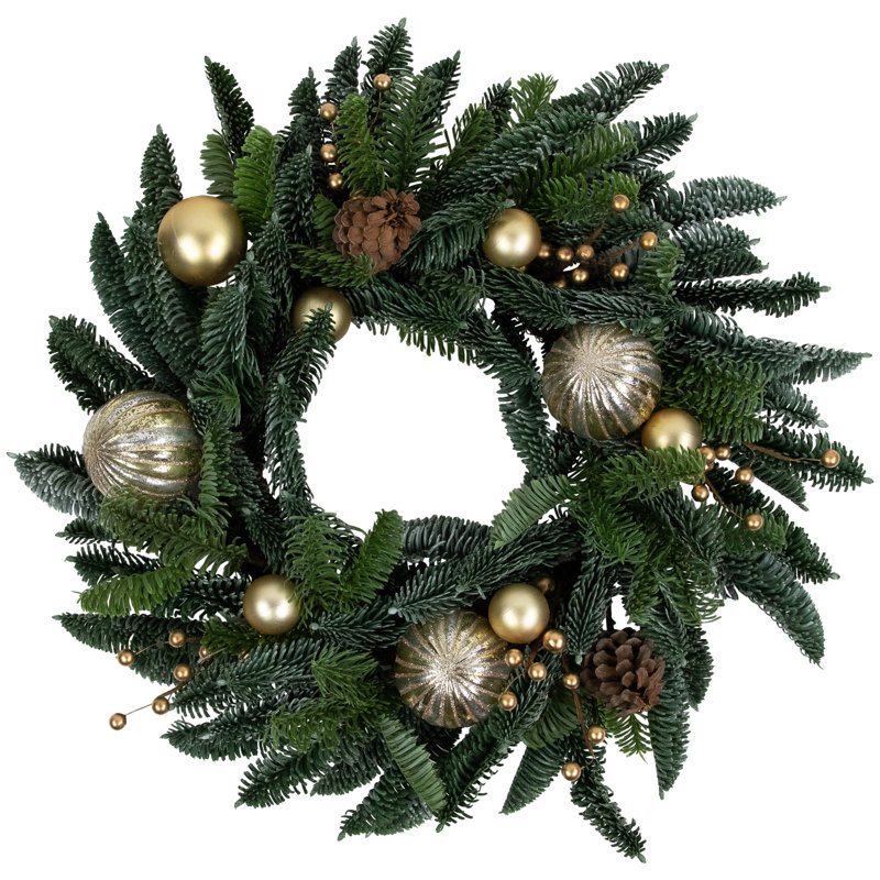 Faux Pine 22'' Wreath