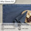  Ensemble de 4 serviettes en denim