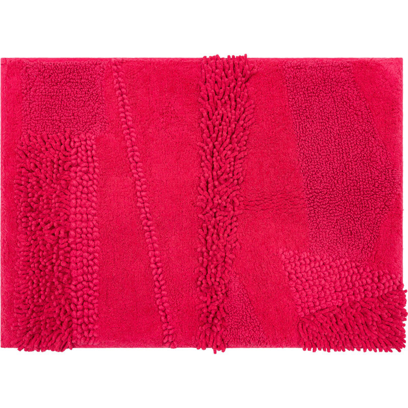 Tapis de bain lavable à la machine antidérapant Laverne, L 21 po x L 34 po, Argent argent
