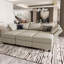 Canapé-lit modulaire en velours Teangela-2143397479