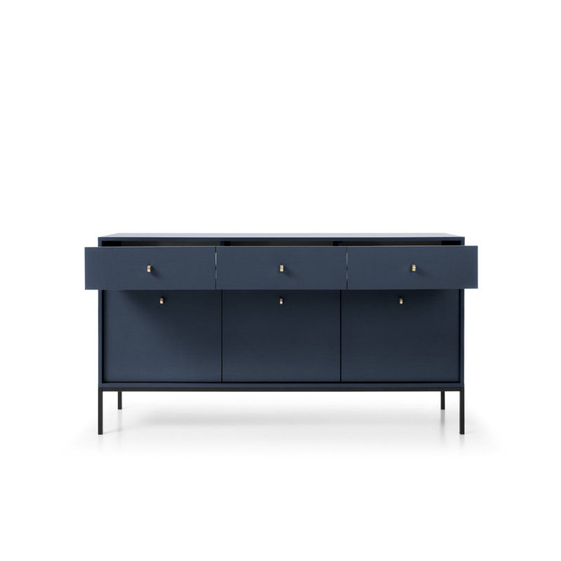 Odegaard 153.4cm Sideboard, Navy Blue