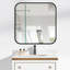 Lafata Metal Square Mirror-1757473117