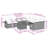 Vidaxl Garden Sofa Set Brown