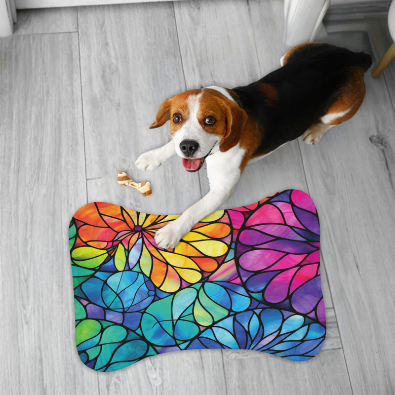Artistic Glass - Tapis d'alimentation en os 1 pièce, Moyen (18 po)
