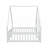 House-Shaped Floor Bed With Fence, Guardrails-1607430048-1607430050