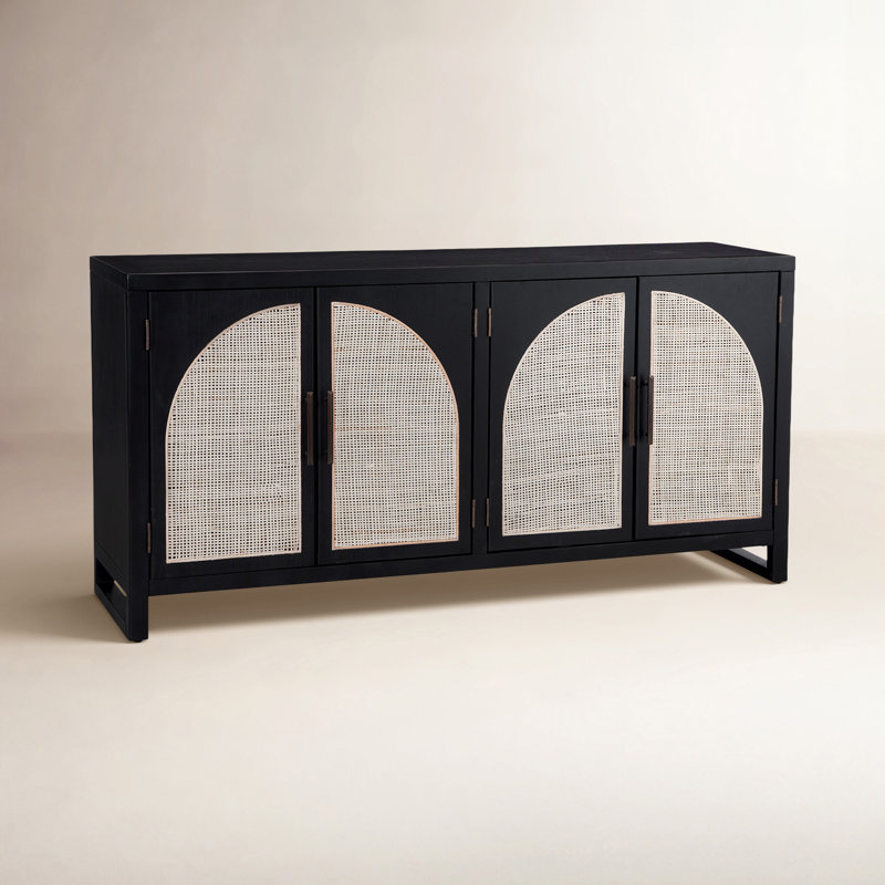 Aki 65'' Solid Wood Sideboard
