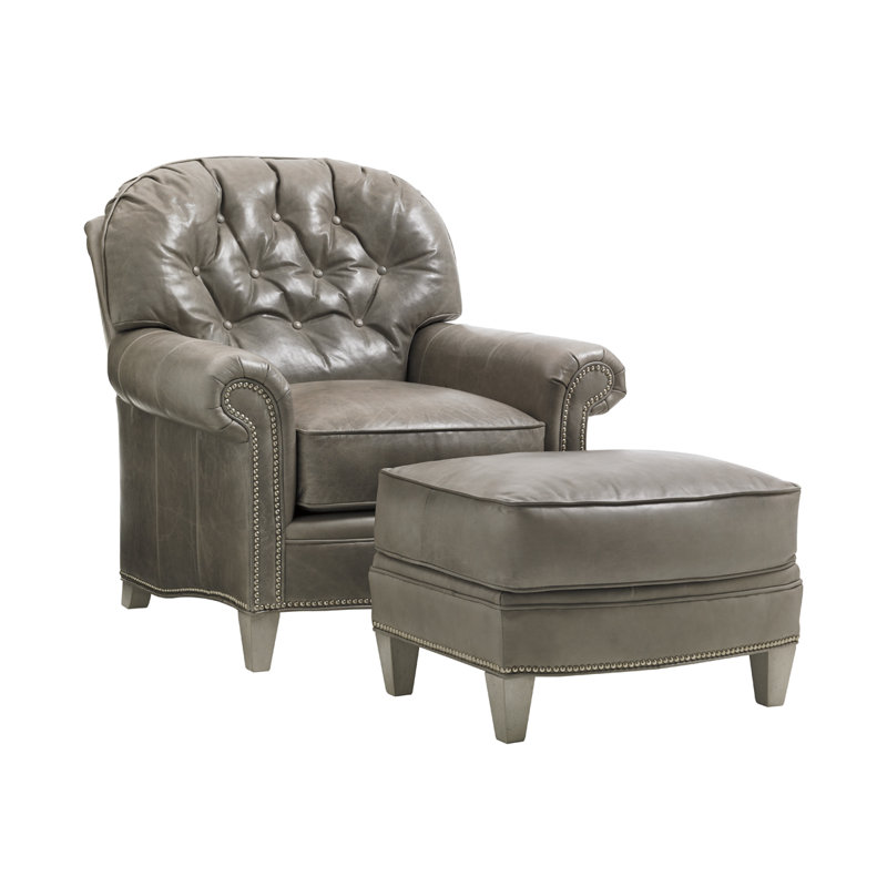 Oyster Bay Bayville Leather Chair