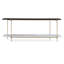 Modern Edge 72 in. Glass Console Table