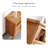 Modern Burlywood Solid Wood Sideboard