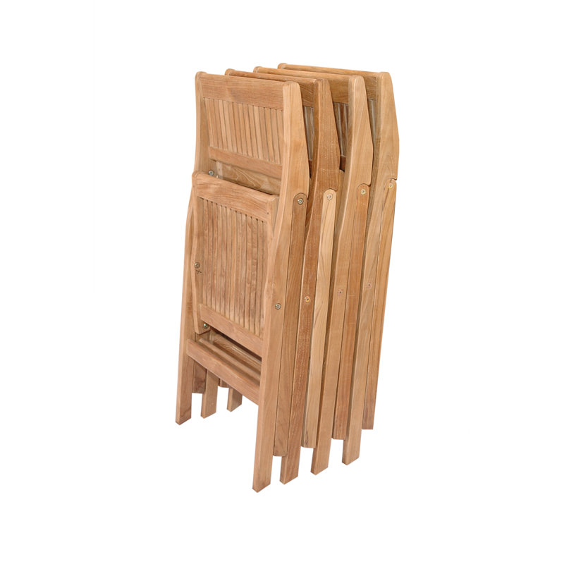 Gintas Outdoor 3 - Piece Teak Bistro Set