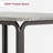 3-Piece Dining Table Set Home Bar Table Set with Cushioned Chairs for Small Space-326692360
