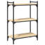 Aaleigha 86cm H x 30cm W Metal Standard Bookcase-1989771694-1989771692