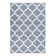 Gris abstrait/Tapis décoratif blanc