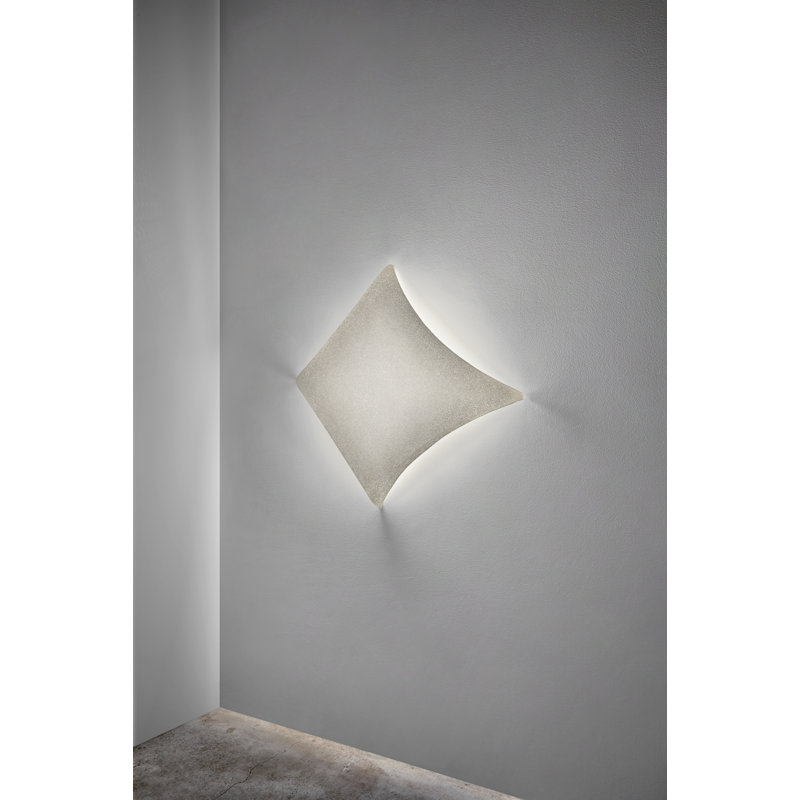 Kite 1 - Light LED Flush Mounted Sconce, White, 17 W