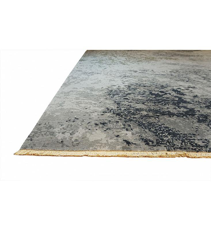 Nirvana Area Rug in Gray, Rectangle 12' x 15'