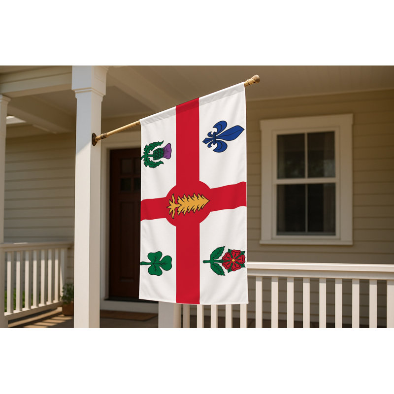 Drapeau de Montréal - Drapeau extérieur