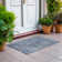 Machine Washable Indoor/Outdoor Claudian ACN1629 Blue