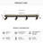 Black Led Adjustable Fixed Track Lighting Head-128614659