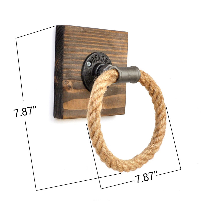 Wood 1 Towel Rack