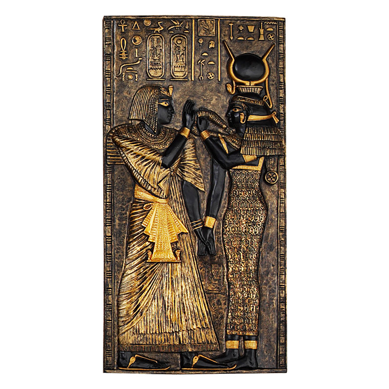 Kristopher Temple Stele Isis Wall Sculpture