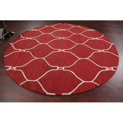 Zakhar Wool Geometric Indoor Rug